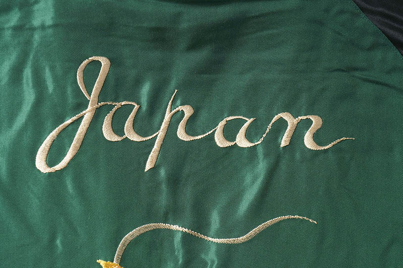 TAILOR TOYO �ơ��顼���Ρ����������Mid 1950s Style Velveteen (Two-tone) �� Acetate Souvenir Jacket  ��TIGER HEAD�� �� ��GOLD DRAGON��  TT15795-119