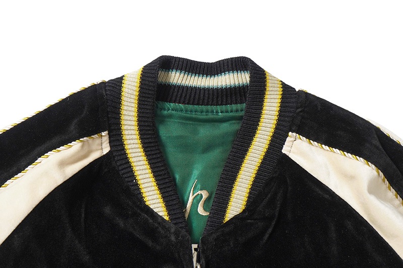 TAILOR TOYO �ơ��顼���Ρ����������Mid 1950s Style Velveteen (Two-tone) �� Acetate Souvenir Jacket  ��TIGER HEAD�� �� ��GOLD DRAGON��  TT15795-119