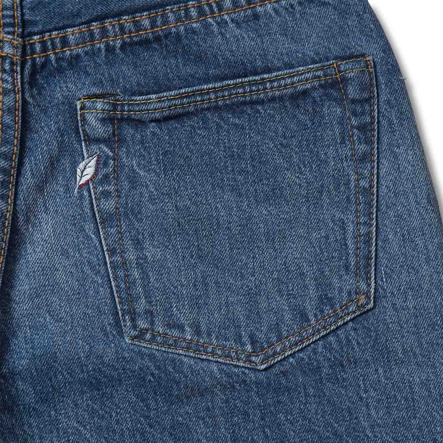 pure blue japan �ԥ奢�֥롼����ѥ�  �ѥ��  ��Relax Tapered��  USED-019-ID