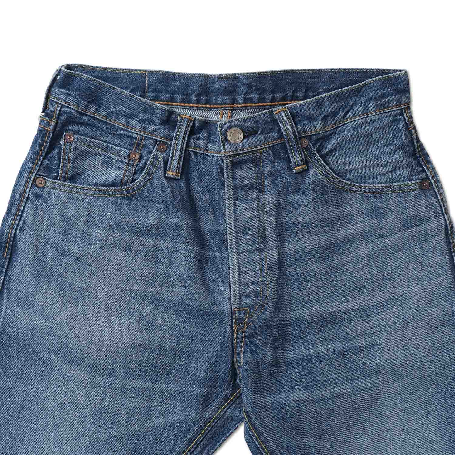 pure blue japan �ԥ奢�֥롼����ѥ�  �ѥ��  ��Relax Tapered��  USED-019-ID