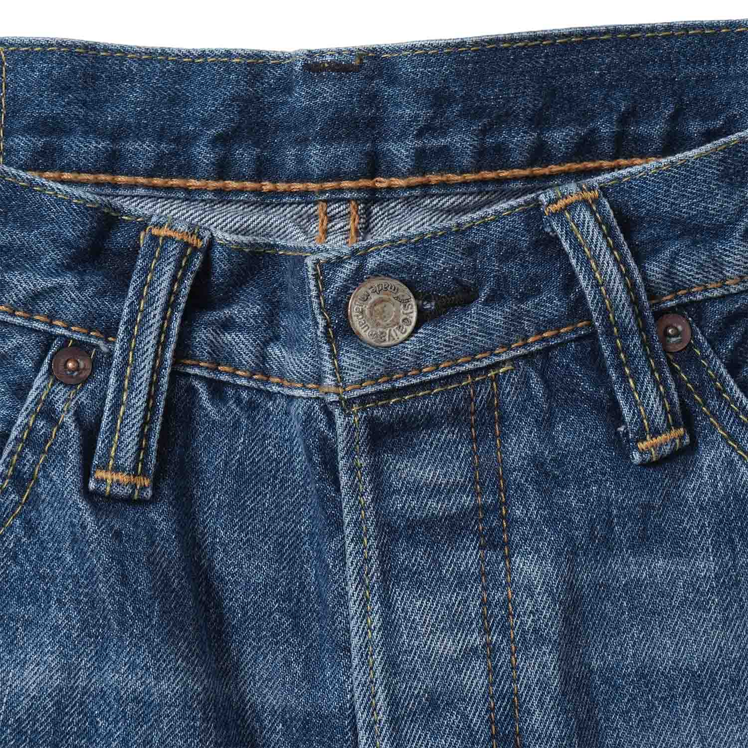 pure blue japan �ԥ奢�֥롼����ѥ�  �ѥ��  ��Relax Tapered��  USED-019-ID