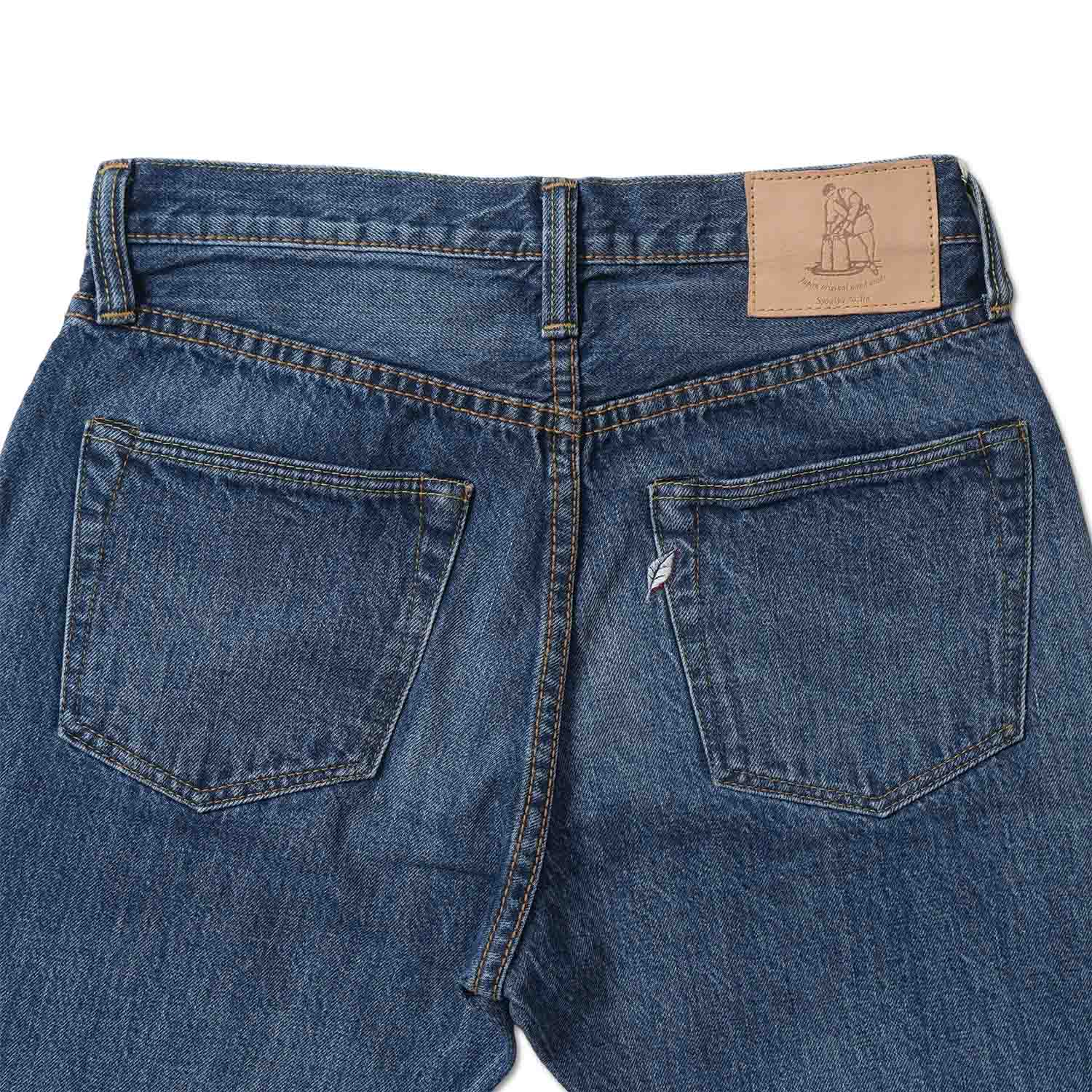 pure blue japan �ԥ奢�֥롼����ѥ�  �ѥ��  ��Relax Tapered��  USED-019-ID