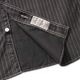 SUGAR CANE ���奬�������� Ⱦµ����� ��FICTION ROMANCE 8.5oz. BLACK WABASH STRIPE WORK SHIRT (SHORT SLEEVE)�� SC39702