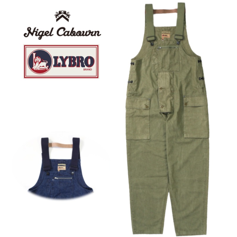 Nigel Cabourn ʥ륱ܥ С LYBRO FACTORY DUNGAREE 10OZ JAPANESE DENIM 80441350500