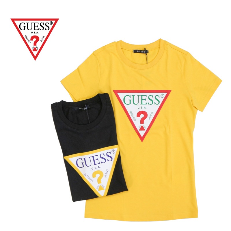 ں߸˰ݥ50OFFGUESS   Ⱦµ T "TRIANGLE LOGO TEE" YJ2K9415K