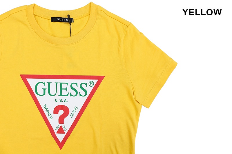 �ں߸˰��ݥ�����50��OFF��GUESS ���� ������� Ⱦµ T����� "TRIANGLE LOGO TEE" YJ2K9415K