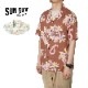 SUN SURF ���󥵡��� Ⱦµ �����ϥ���� COTTON �� LINEN OPEN SHIRT ��MACINTOSH UKULELE��  SS39283