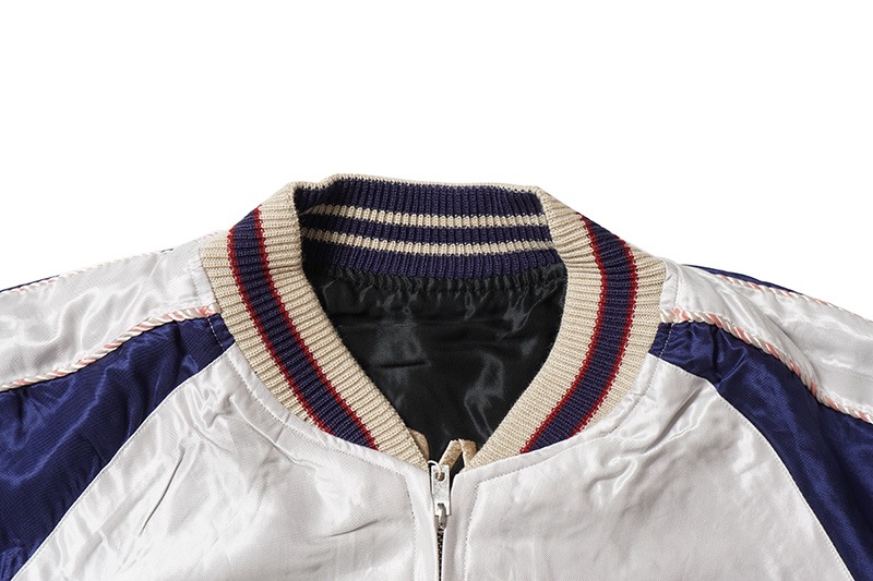 TAILOR TOYO ơ顼  Early 1950s Style Acetate Souvenir Jacket  RED EAGLE  TIGER HEAD  TT15542-190