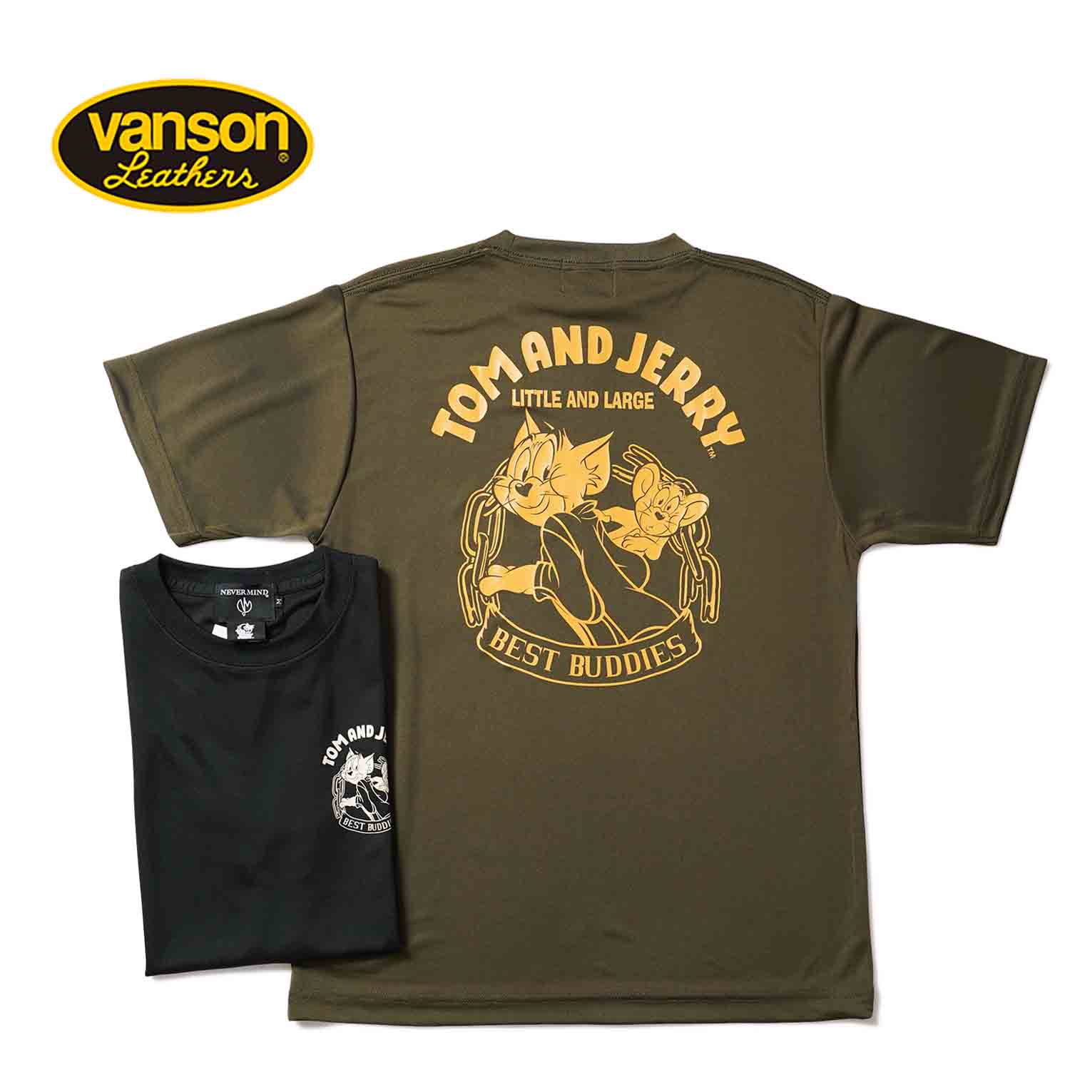 VANSON �Х󥽥� ȾµT����� "TOM��JERRY ����� �ɥ饤�ѥå�ȾµT�����"  TJN-2625