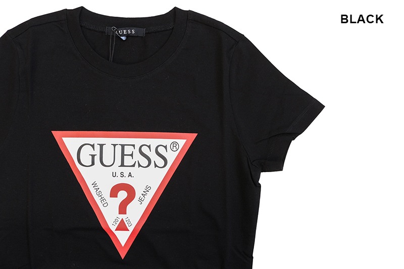 �ں߸˰��ݥ�����50��OFF��GUESS ���� ������� Ⱦµ T����� "TRIANGLE LOGO TEE" YJ2K9405K