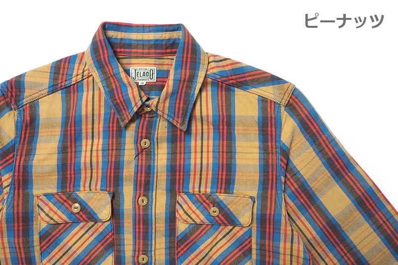 JELADO 顼  Ĺµ  Unionworkers Shirt Regular JP82127