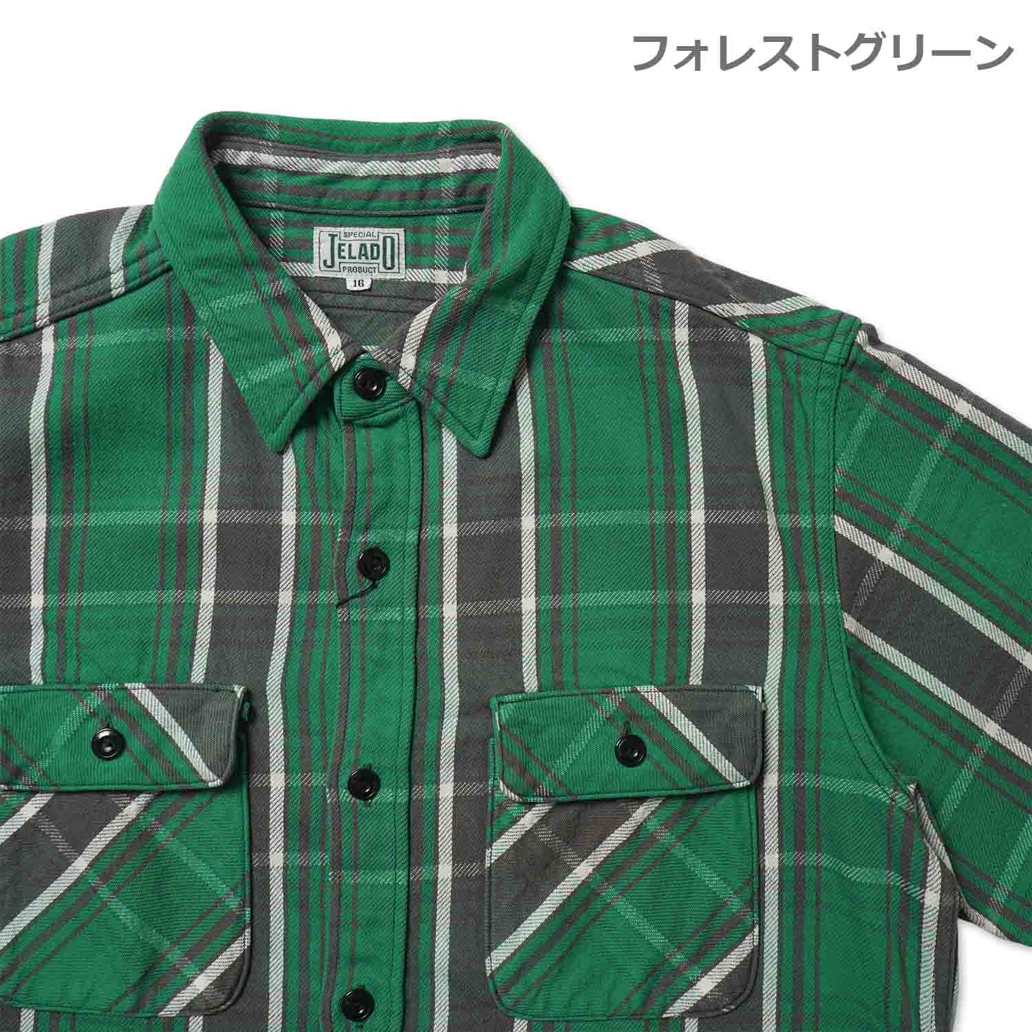 JELADO �����顼��  Ĺµ ����� ��Unionworkers Shirt Regular�� JP82127