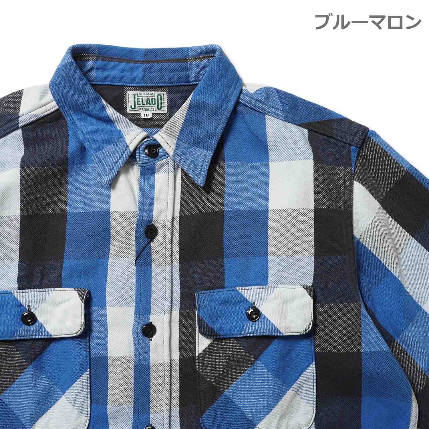 JELADO �����顼��  Ĺµ ����� ��Unionworkers Shirt Regular�� JP82127