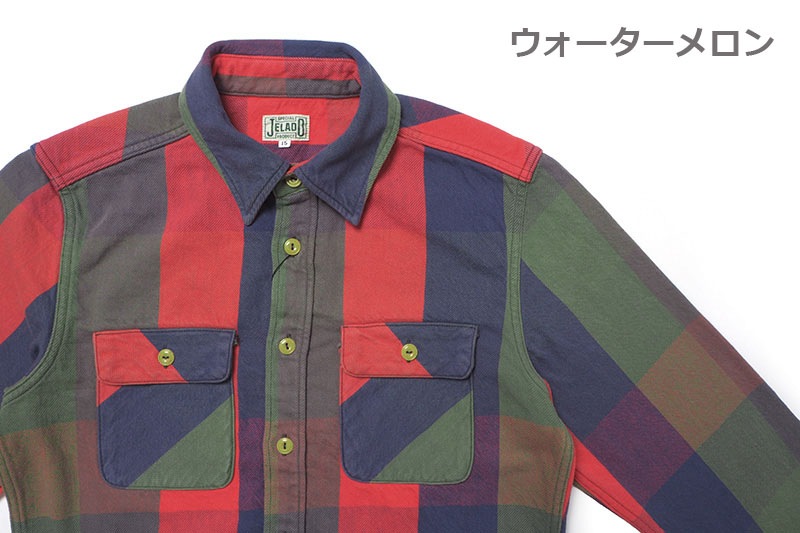 JELADO 顼  Ĺµ  Unionworkers Shirt Regular JP82127