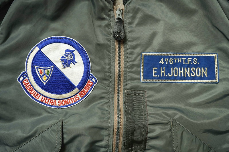 BUZZ RICKSON'S Хꥯ ե饤ȥ㥱å  L-2B 476th TAC. FTR. SQ  BR15743