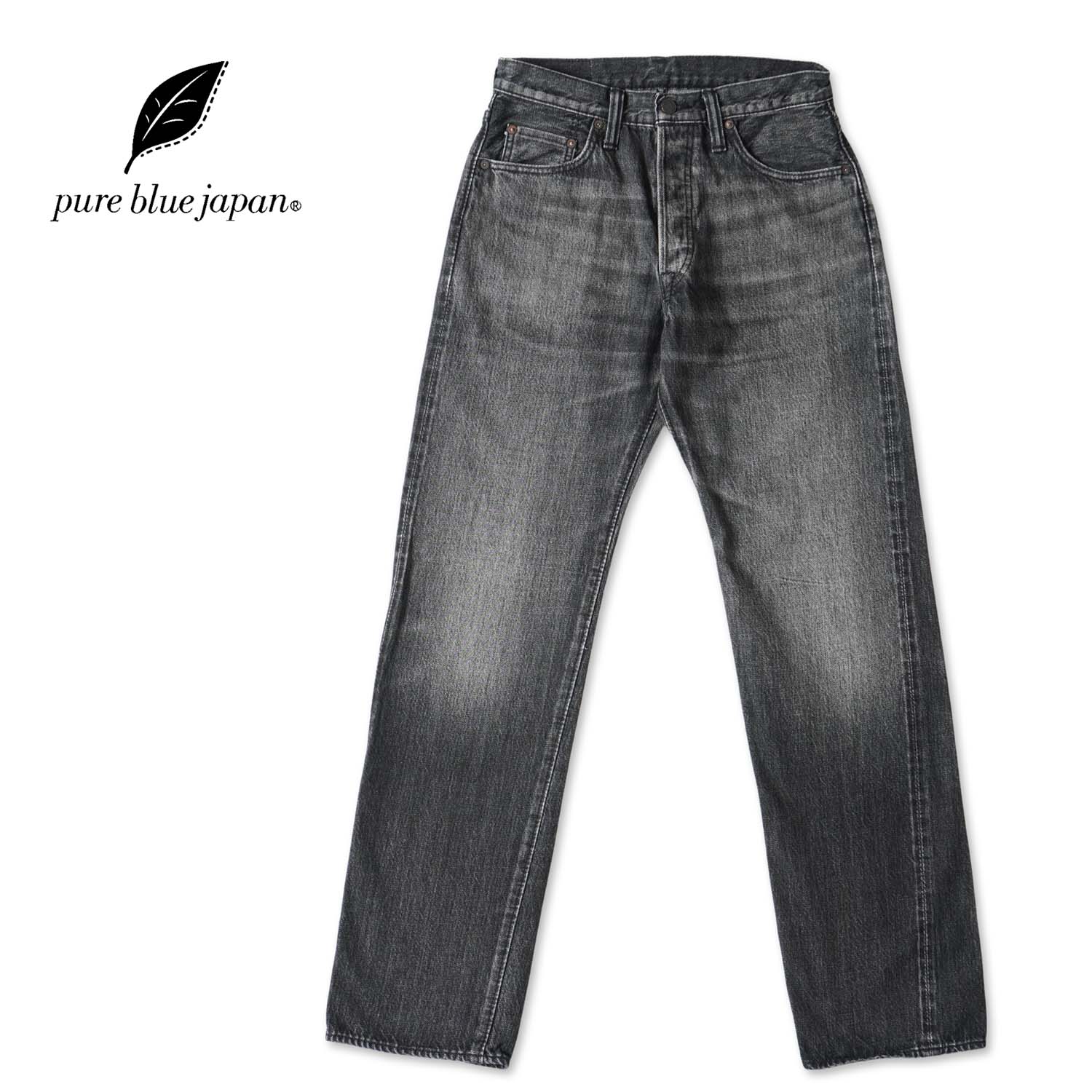 pure blue japan �ԥ奢�֥롼����ѥ�  �ѥ��  ��Straight��  USED-003-BK
