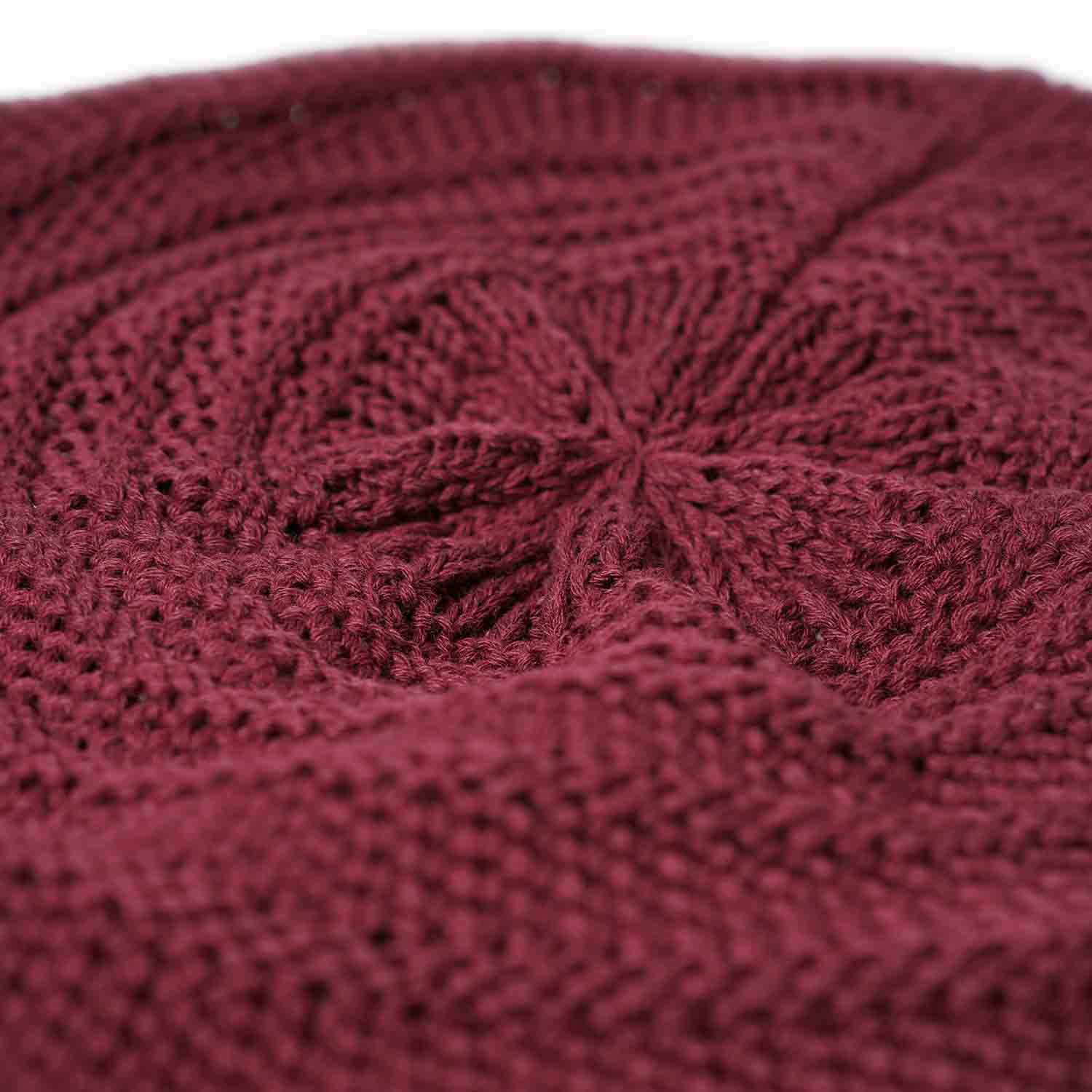 Mr.FATMAN �ߥ������ե��åȥޥ� ˹�� �٥졼˹  "BIG TUM KNIT BERET"  5261005