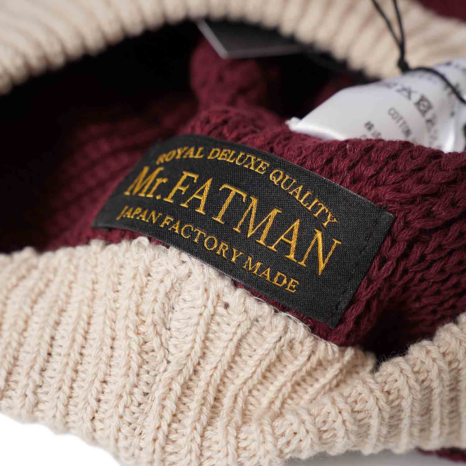 Mr.FATMAN �ߥ������ե��åȥޥ� ˹�� �٥졼˹  "BIG TUM KNIT BERET"  5261005