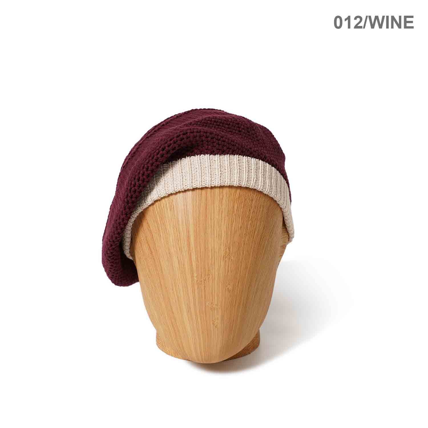 Mr.FATMAN �ߥ������ե��åȥޥ� ˹�� �٥졼˹  "BIG TUM KNIT BERET"  5261005