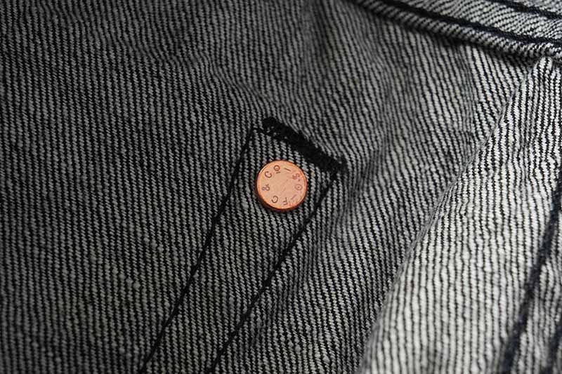 FULLCOUNT ե륫 ѥ Wide Black Selvedge Denim  0105BK
