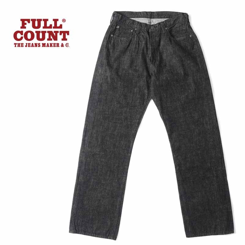 FULLCOUNT ե륫 ѥ Wide Black Selvedge Denim  0105BK