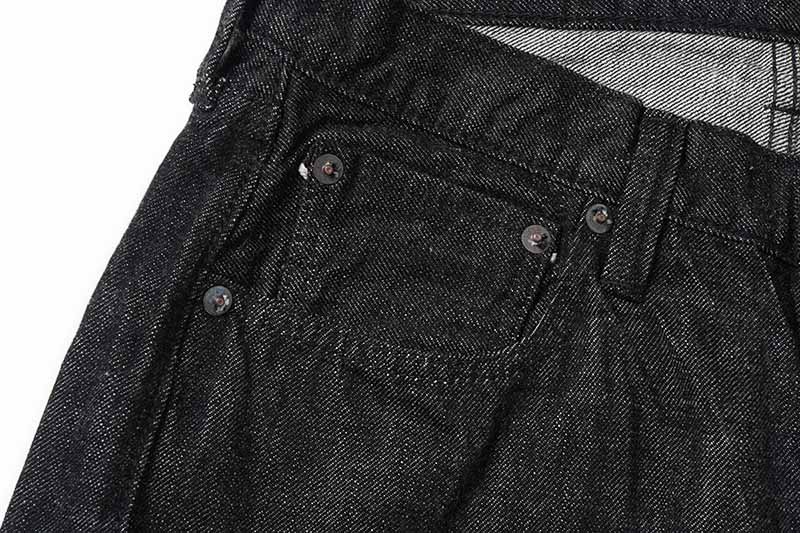 FULLCOUNT ե륫 ѥ Wide Black Selvedge Denim  0105BK