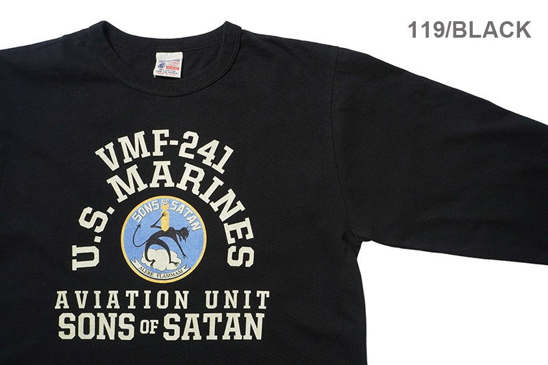 BUZZ RICKSON'S �Х��ꥯ���� Ĺµ T����� ��L/S T-SHIRT VMF-241 SONS��  BR69627