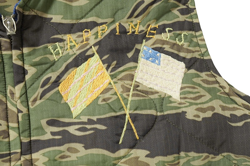 TAILOR TOYO �ơ��顼���� ���٥��ȡ�Early 1960s Style Vietnam Liner Vest  ��VIET-NAM TIGER��  TT15718