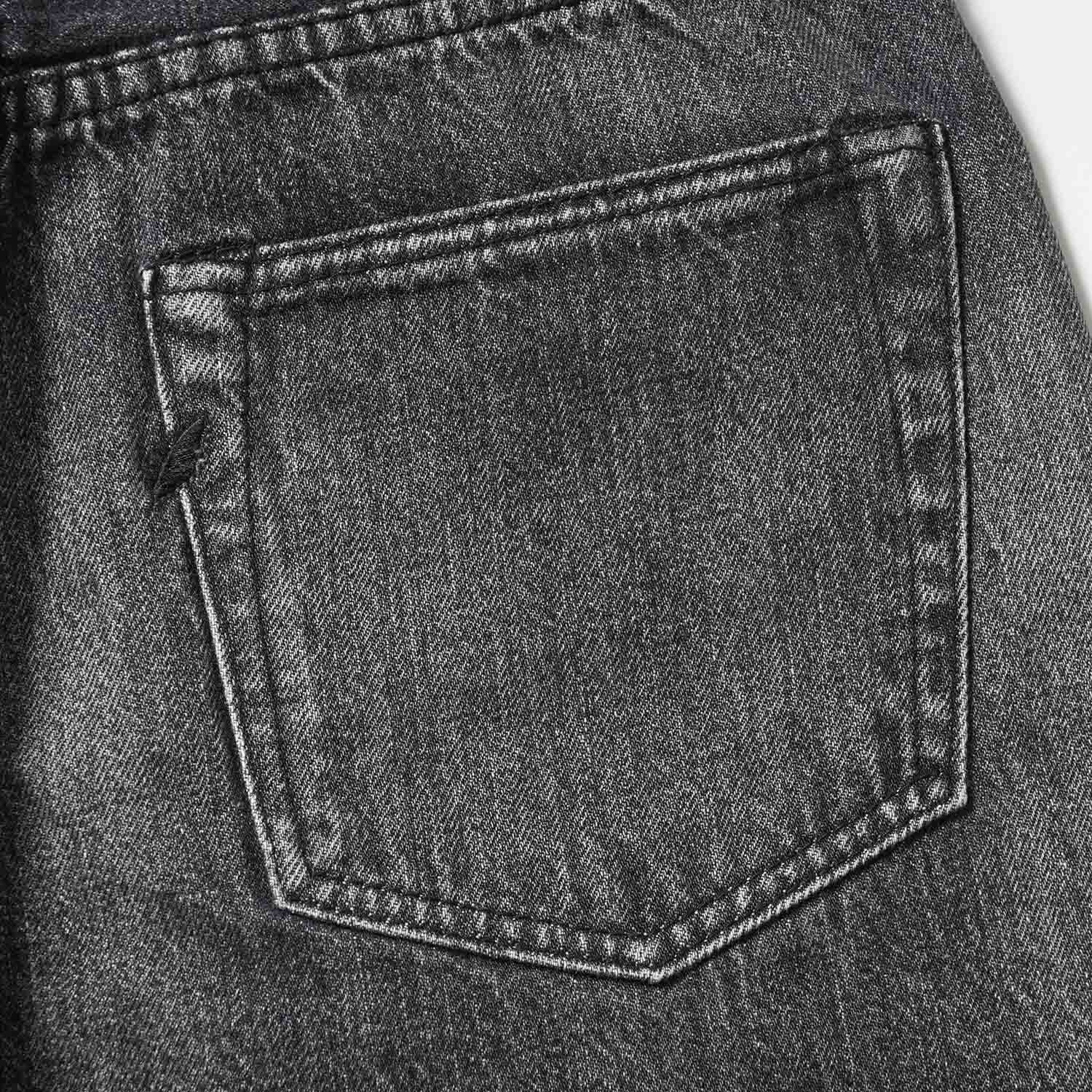 pure blue japan �ԥ奢�֥롼����ѥ�  �ѥ��  ��Relax Tapered��  USED-019-BK