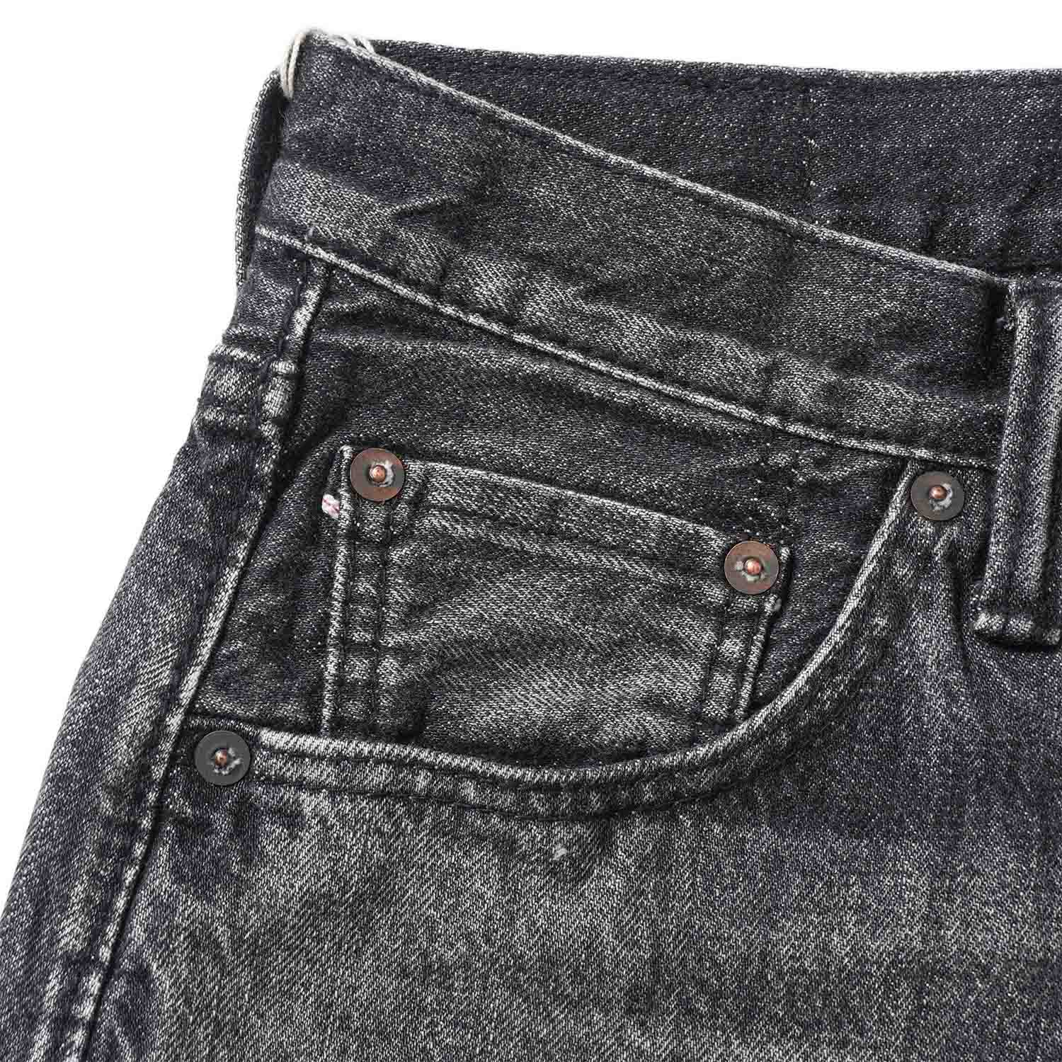 pure blue japan �ԥ奢�֥롼����ѥ�  �ѥ��  ��Relax Tapered��  USED-019-BK