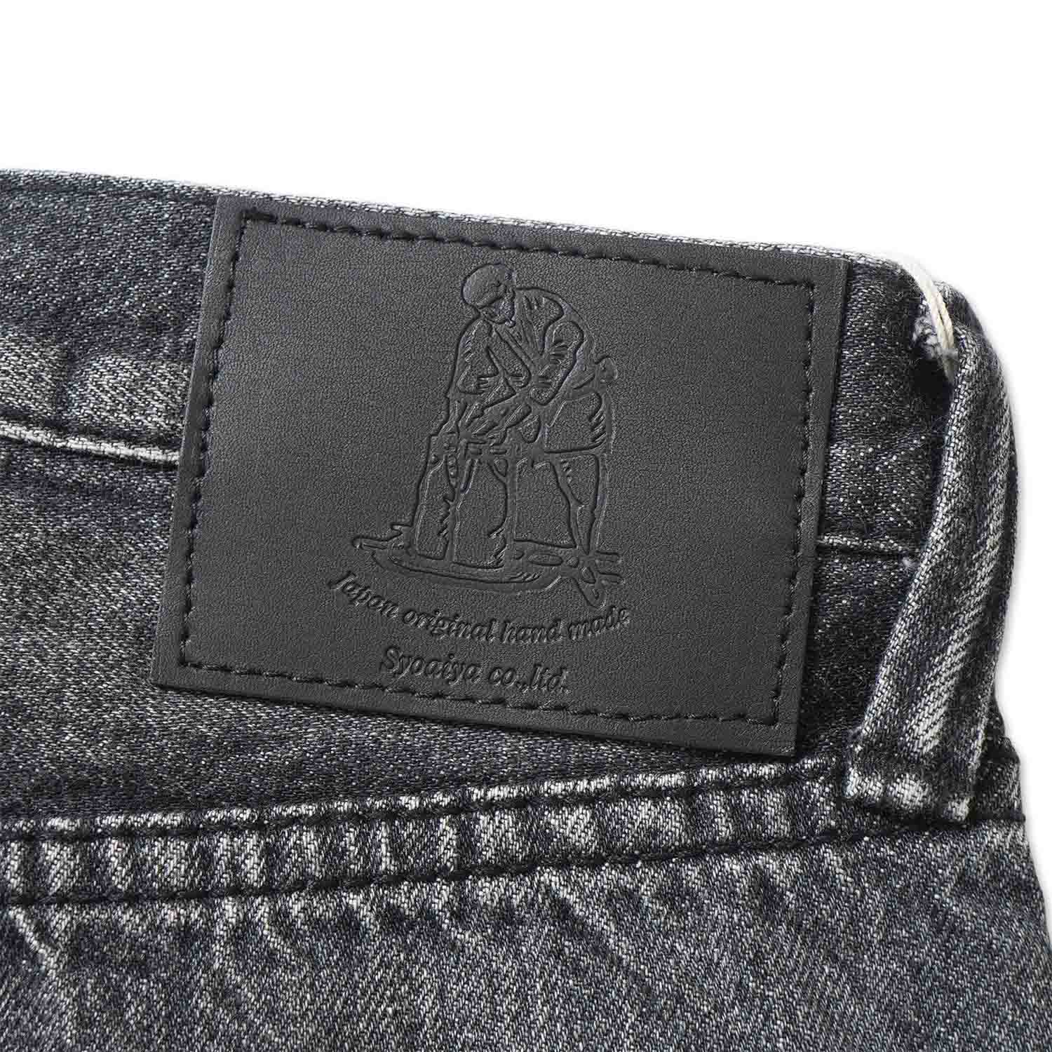 pure blue japan �ԥ奢�֥롼����ѥ�  �ѥ��  ��Relax Tapered��  USED-019-BK