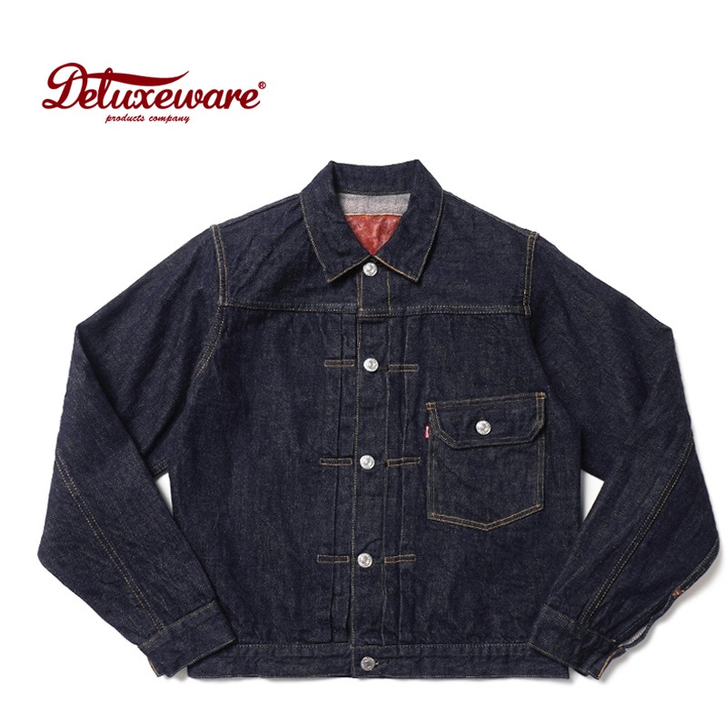 デラックスウエア 1949XJ デニムジャケット DELUXEWARE Gジャン 楽天市場】DELUXEWARE 1949XJ VINTAGE FIRST JACKET デラックス