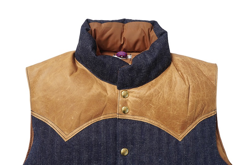 WAREHOUSE �������ϥ��� ������ �٥���  Lot. 2237 ROCKY MOUNTAIN �� WARE HOUSE  "INDIGO HBT DOWN VEST"  2237(25S)