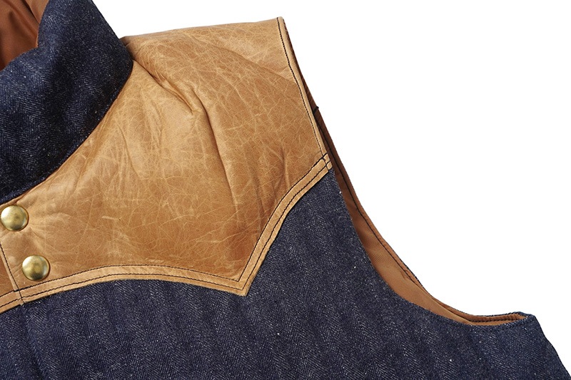 WAREHOUSE �������ϥ��� ������ �٥���  Lot. 2237 ROCKY MOUNTAIN �� WARE HOUSE  "INDIGO HBT DOWN VEST"  2237(25S)