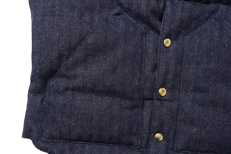 WAREHOUSE �������ϥ��� ������ �٥���  Lot. 2237 ROCKY MOUNTAIN �� WARE HOUSE  "INDIGO HBT DOWN VEST"  2237(25S)