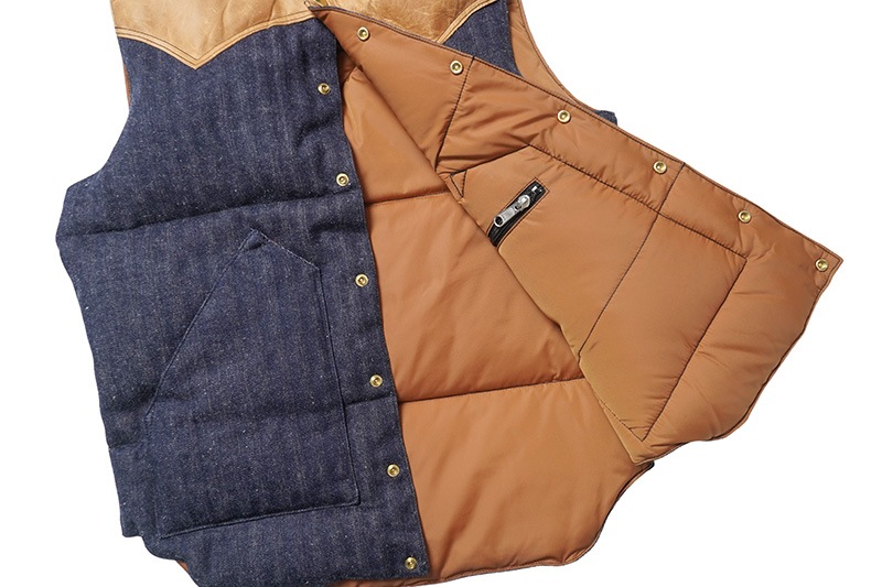 WAREHOUSE �������ϥ��� ������ �٥���  Lot. 2237 ROCKY MOUNTAIN �� WARE HOUSE  "INDIGO HBT DOWN VEST"  2237(25S)