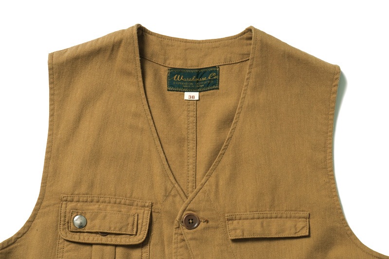 WAREHOUSE �������ϥ��� �٥��� Lot.2201 "GATEWAY SPORTING GOODS FISHING VEST" 2201(23AW)