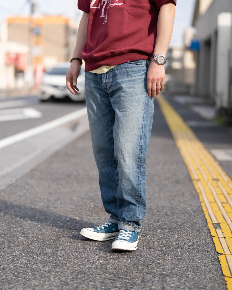 WAREHOUSE ϥ ǥ˥ ѥ Lot 2ND-HAND 1105 (USED WASH ø)  WH-1105-2ND-HAND-23S