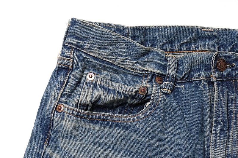 WAREHOUSE ϥ ǥ˥ ѥ Lot 2ND-HAND 1105 (USED WASH ø)  WH-1105-2ND-HAND-23S