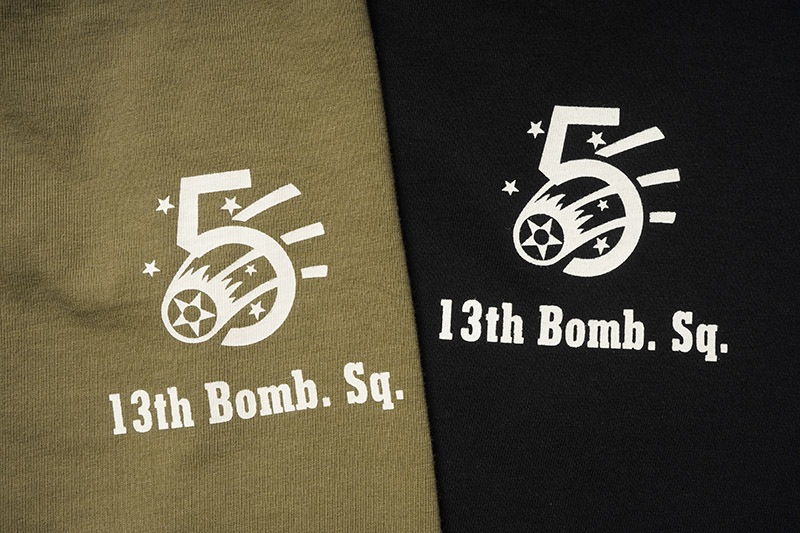 BUZZ RICKSON'S �Х��ꥯ���� Ĺµ T����� ��L/S T-SHIRT 13th BOMB.SQ.THE GRIM REAPERS��  BR69628
