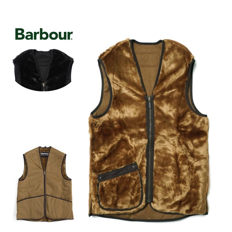 Barbour �Х֥��� �饤�ʡ� �٥���  ��WARM PILE WAISTCOAT ZIP-IN LINER��  MLI0004