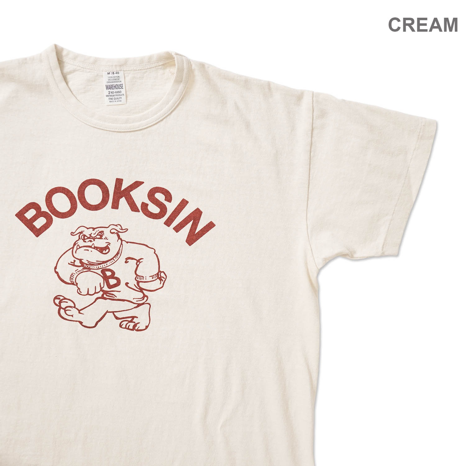 WAREHOUSE �������ϥ��� Ⱦµ T����� Lot 4064 "BOOKSIN"  4064-BOOKSIN(26SS)