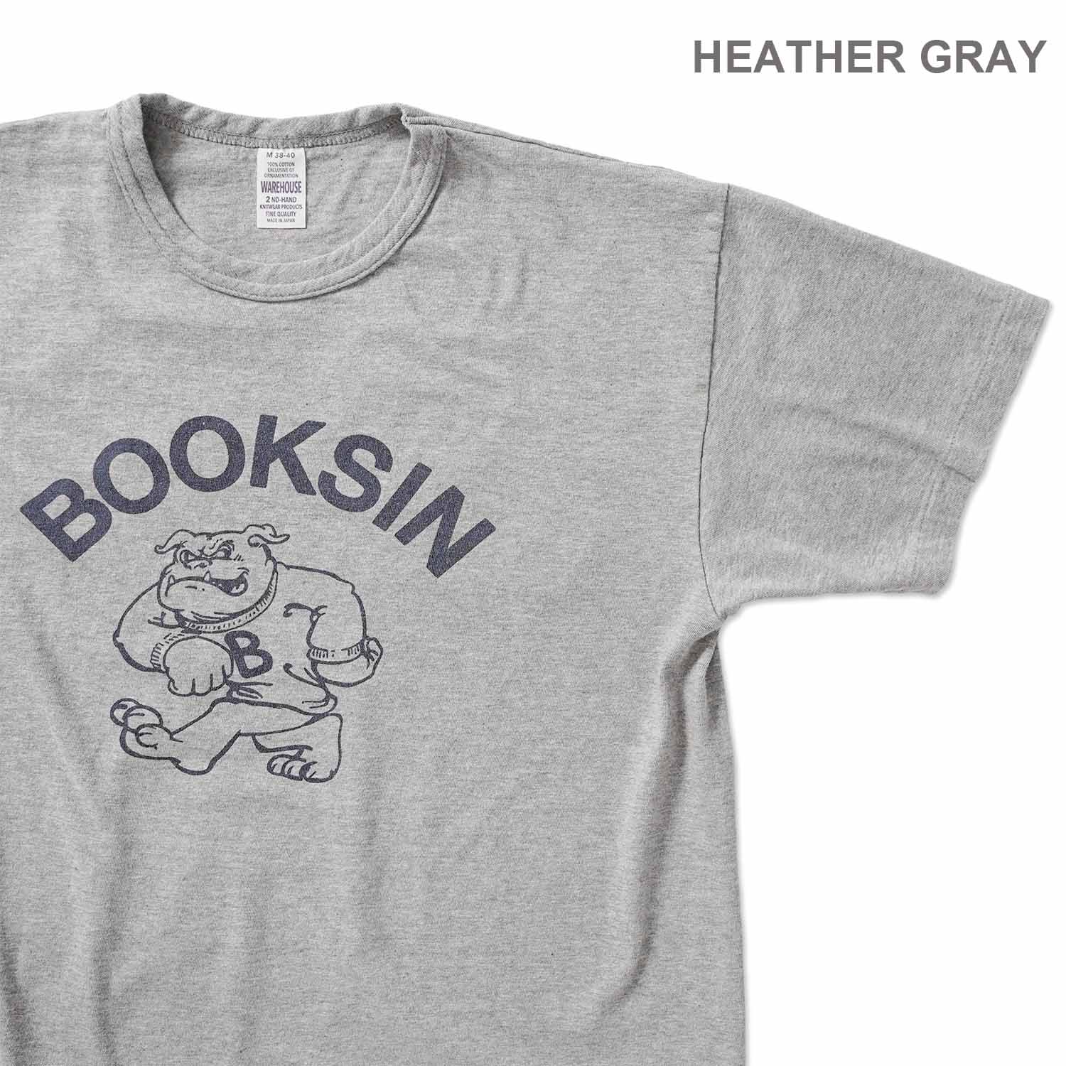WAREHOUSE �������ϥ��� Ⱦµ T����� Lot 4064 "BOOKSIN"  4064-BOOKSIN(26SS)