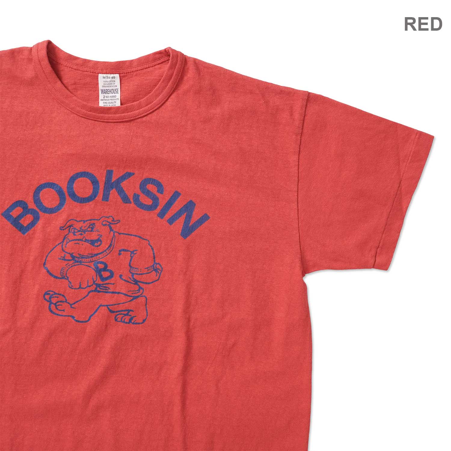 WAREHOUSE �������ϥ��� Ⱦµ T����� Lot 4064 "BOOKSIN"  4064-BOOKSIN(26SS)