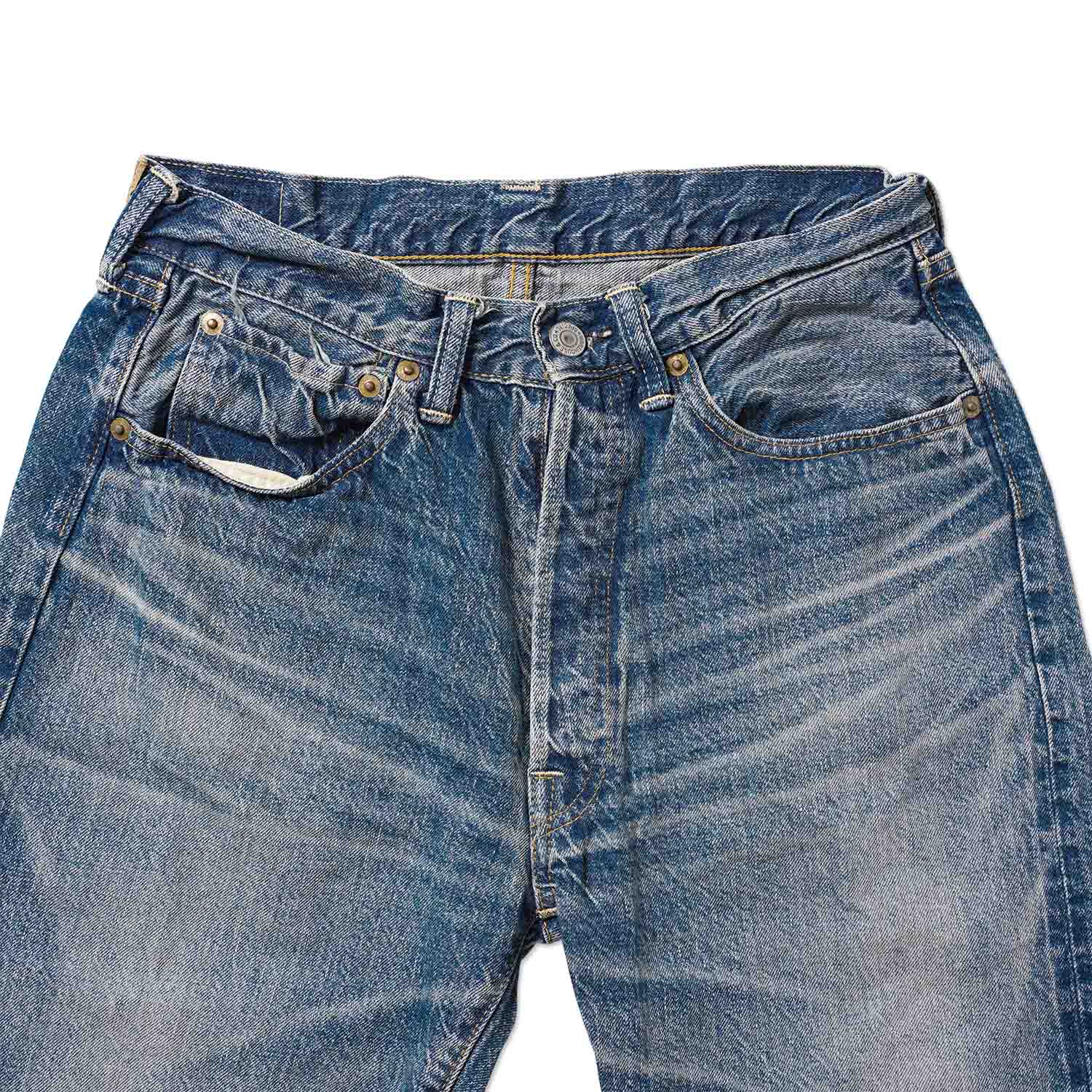 WAREHOUSE �������ϥ��� �ǥ˥�ѥ�� Lot 2ND-HAND 1101 USED WASH(ø) 1101-U/W(ø)(25SS)