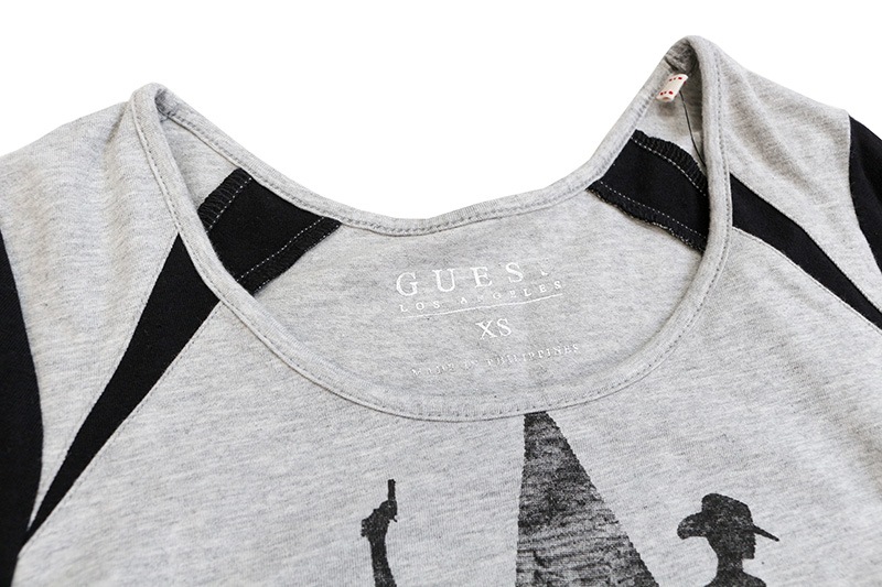 �ں߸˰��ݥ�����50��OFF��GUESS ���� ������� Ĺµ T����� "L/S BODYSUIT" W43P29K3260