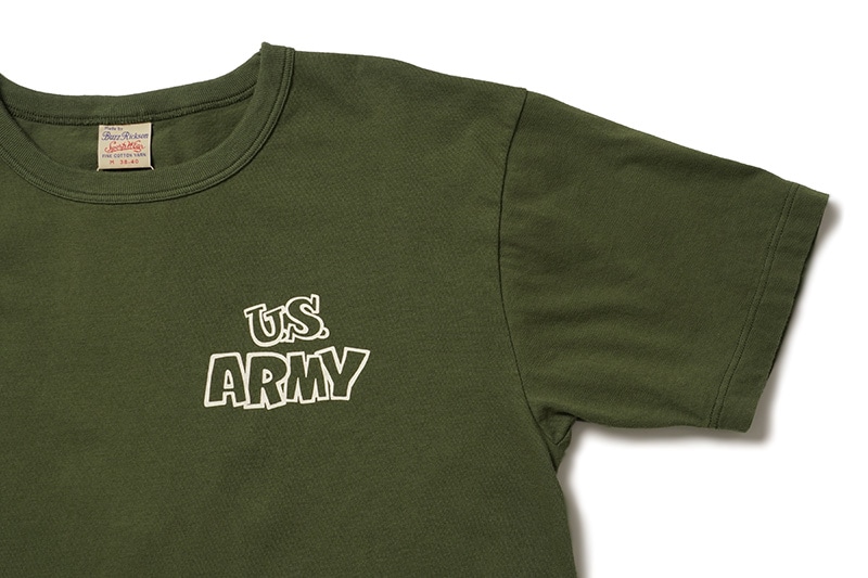 BUZZ RICKSON'S �Х��ꥯ���� ȾµT����� "GOVERNMENT ISSUE T-SHIRT - U.S. ARMY"  BR79400