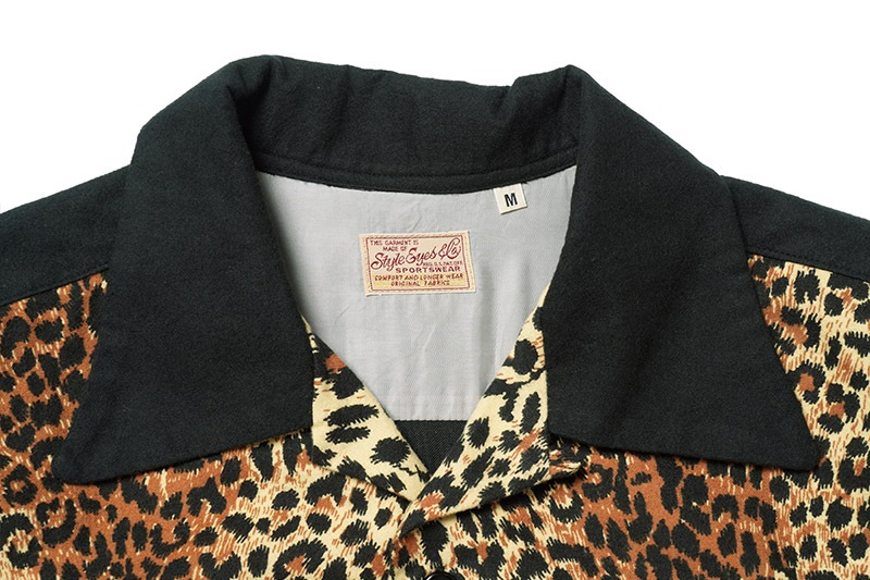 STYLE EYES �������륢���� Ĺµ ����� FLANNEL SPORT SHIRT  ��LEOPARD��PLAIN�� SE29576