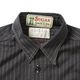 SUGAR CANE ���奬�������� Ĺµ ����� "FICTION ROMANCE 8.5oz. BLACK WABASH STRIPE WORK SHIRT"  SC29585