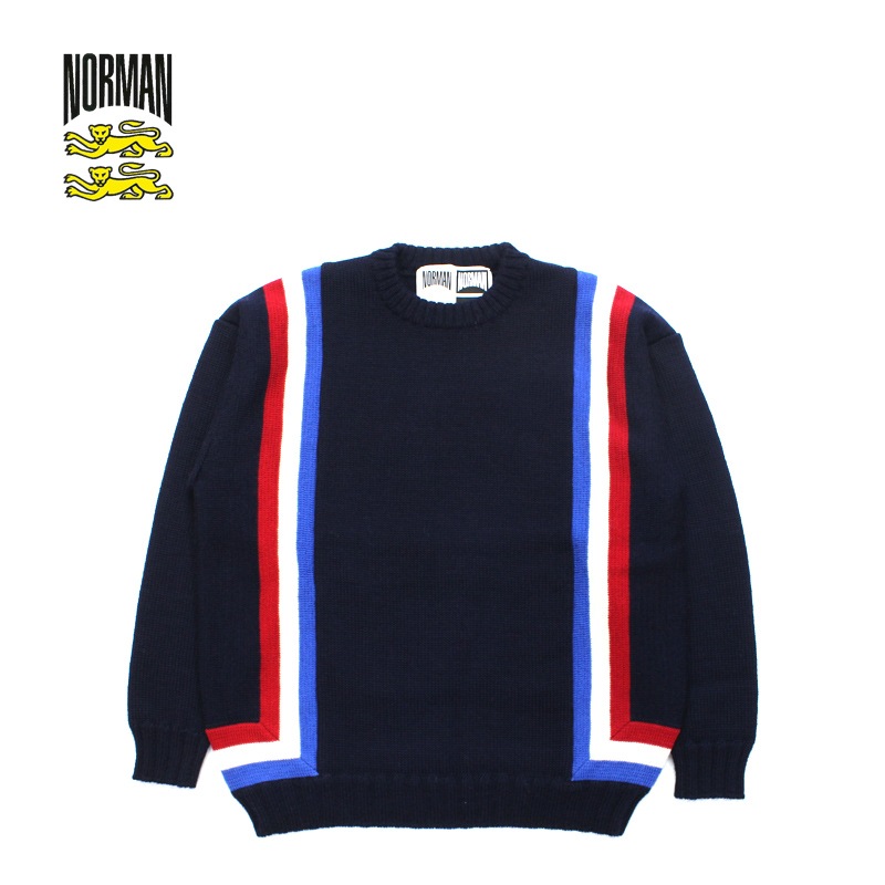 NORMAN �Υ�ޥ� �˥åȡ��������� "Crew Neck Sweater" NOR-0040